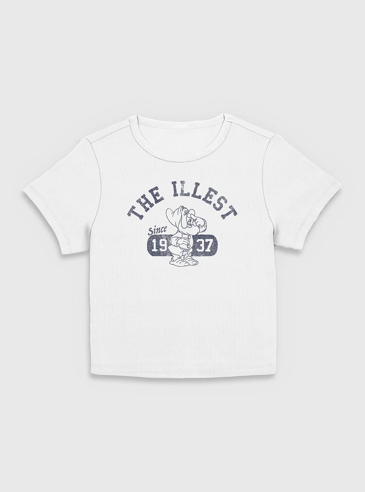 Disney Snow White And The Seven Dwarfs Illest Sneezy Women Baby T-Shirt