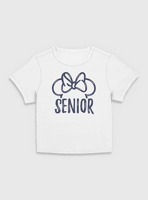 Disney Minnie Mouse Senior Ears  Women Baby T-Shirt