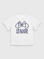 Disney Minnie Mouse Senior Ears  Women Baby T-Shirt