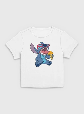 Disney Lilo & Stitch Ice Cream  Women Baby T-Shirt
