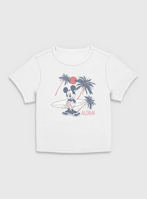 Disney Mickey Mouse Aloha Women Baby T-Shirt