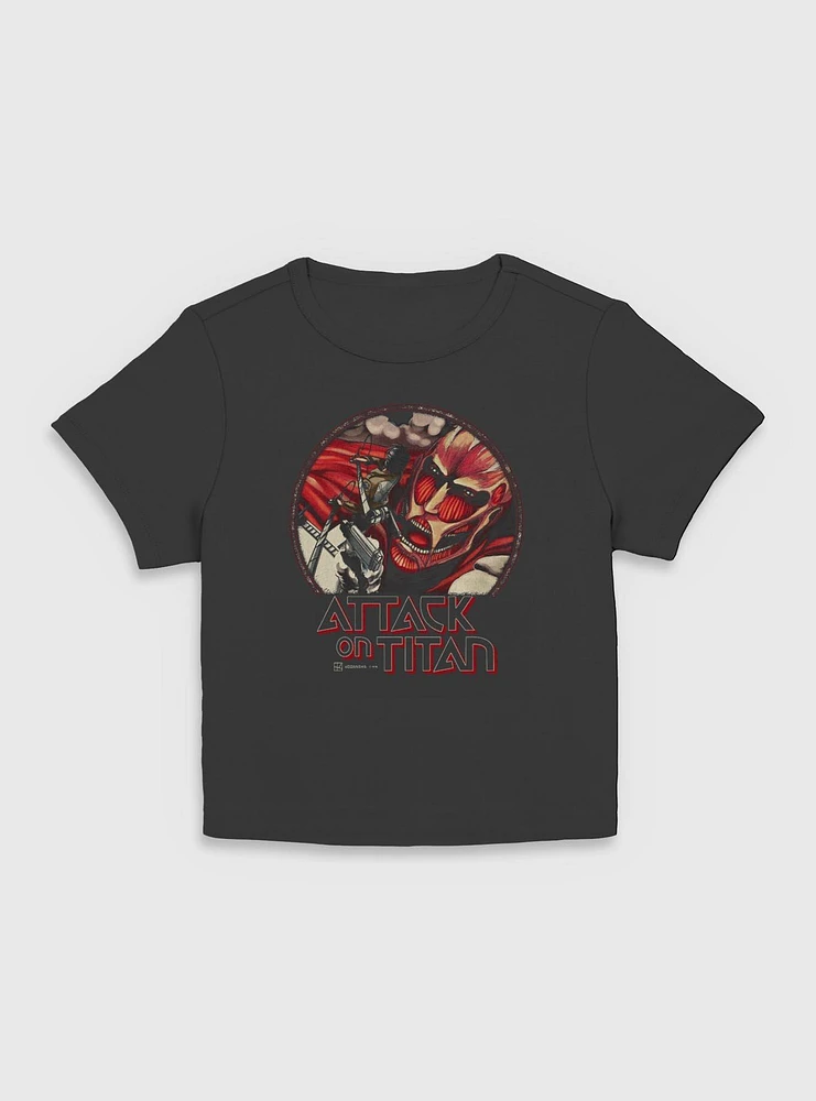 Attack on Titan Eren V Colossal Women Baby T-Shirt