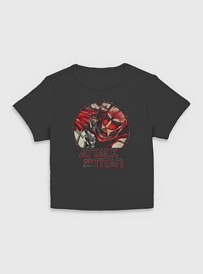 Attack on Titan Eren V Colossal  Women Baby T-Shirt