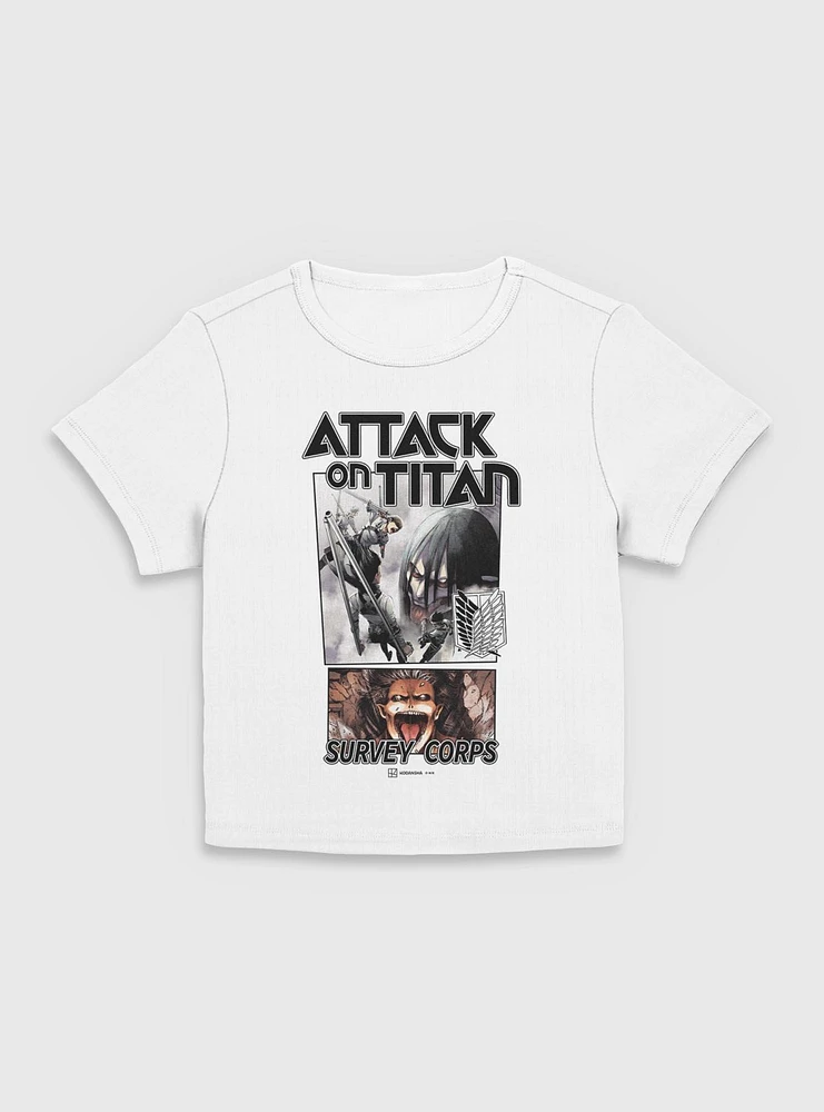 Attack on Titan Panels Women Baby T-Shirt