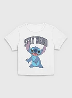 Disney Lilo & Stitch Stay Weird Varsity  Women Baby T-Shirt