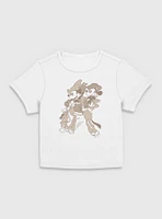 Disney Mickey Mouse Minnie Cowboy  Women Baby T-Shirt