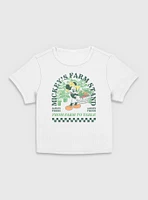 Disney Mickey Mouse Farmer  Women Baby T-Shirt