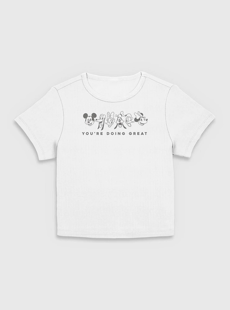 Disney Mickey Mouse Doing Great Women Baby T-Shirt