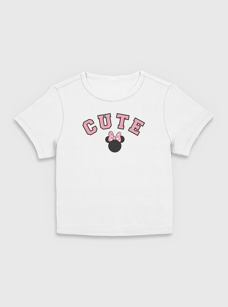 Disney Minnie Mouse Cute Women Baby T-Shirt