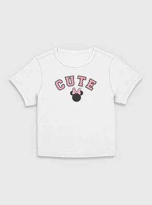 Disney Minnie Mouse Cute  Women Baby T-Shirt
