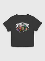 Spongebob Squarepants Sponge Group Athletic  Women Baby T-Shirt