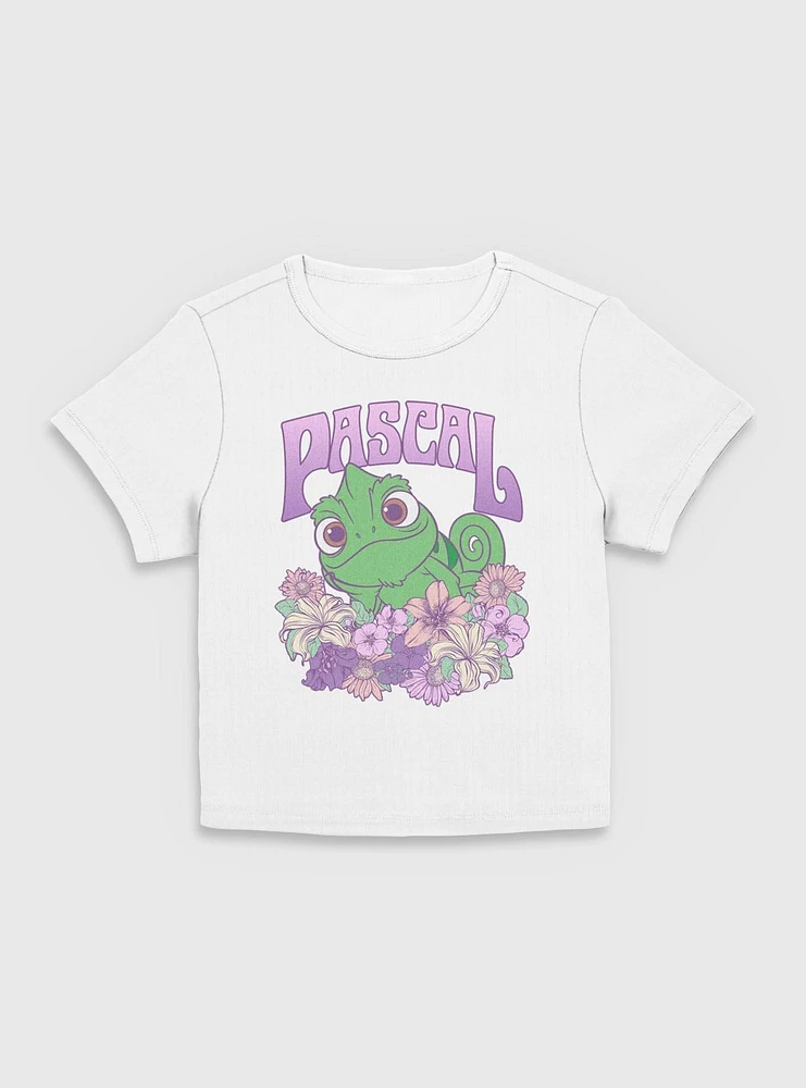 Disney Tangled Flowery Pascal Women Baby T-Shirt