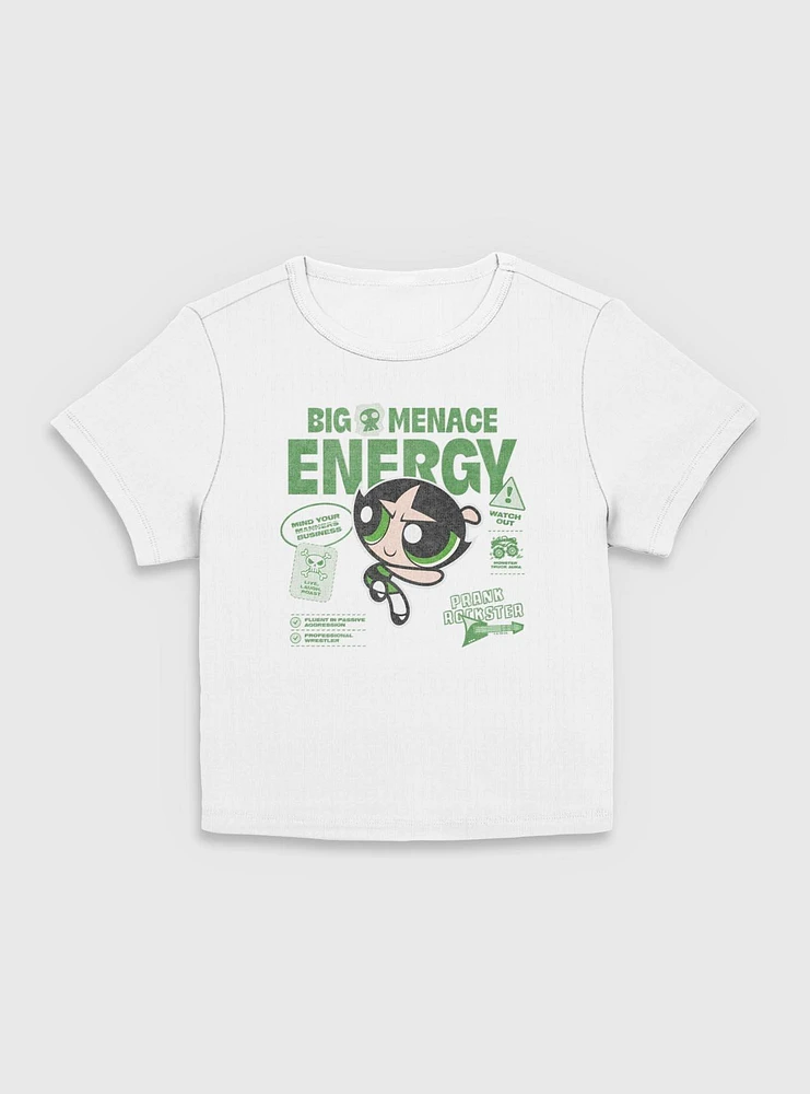 The Powerpuff Girls Big Menace Energy  Women Baby T-Shirt