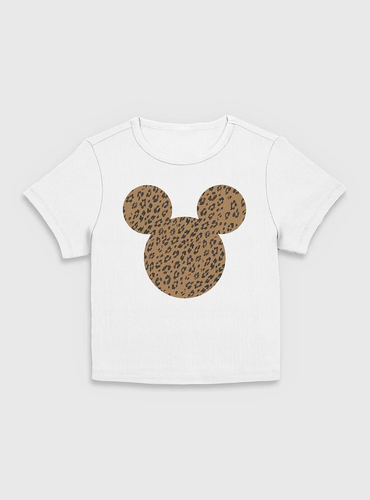 Disney Mickey Mouse Cheetah Women Baby T-Shirt