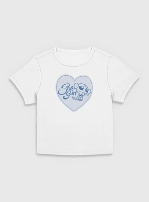 The Powerpuff Girls Soft Girl Cute Bubbles  Women Baby T-Shirt