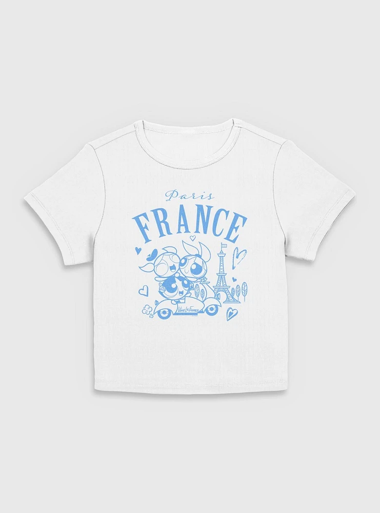 The Powerpuff Girls Puffs France Women Baby T-Shirt