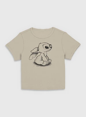 Disney Lilo & Stitch Sketchy Profile  Women Baby T-Shirt