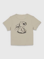 Disney Lilo & Stitch Sketchy Profile  Women Baby T-Shirt