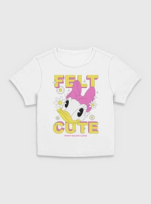 Disney Daisy Duck Felt Cute Women Baby T-Shirt