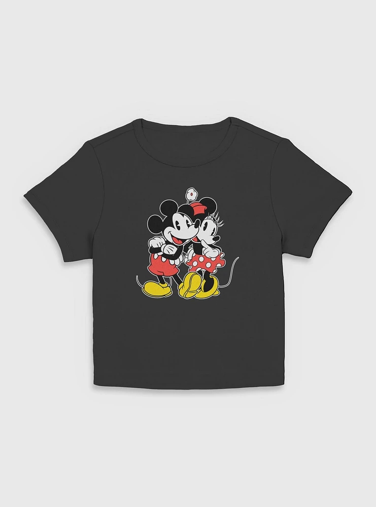 Disney Mickey Mouse & Minnie Lovers Women Baby T-Shirt
