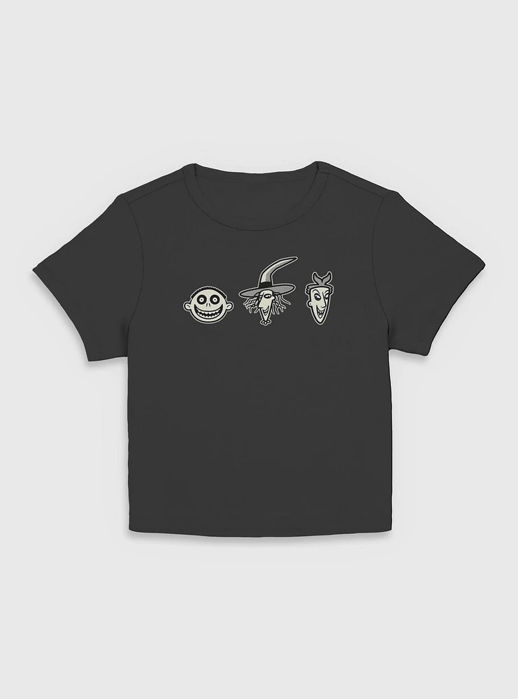 The Nightmare Before Christmas Boodie Boys Stripe Women Baby T-Shirt