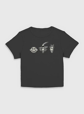 The Nightmare Before Christmas Boodie Boys Stripe  Women Baby T-Shirt