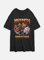 Disney The Muppets World Tour Womens Oversized T-Shirt