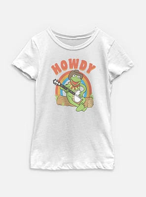 Disney The Muppets Howdy Kermit Youth Girls T-Shirt