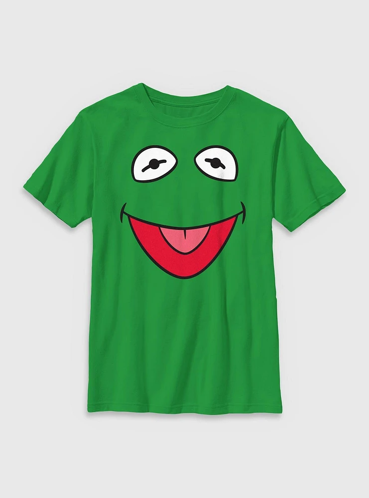 Disney The Muppets Kermit Full Face Youth T-Shirt