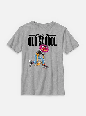 Disney The Muppets Kickin It Old School Youth T-Shirt