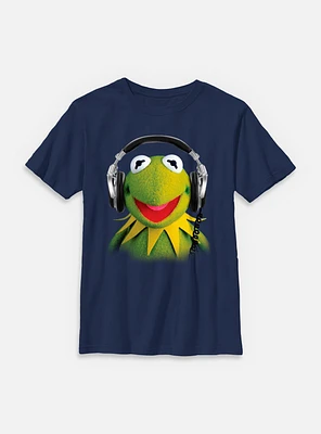 Disney The Muppets Kermit Headphones Youth T-Shirt