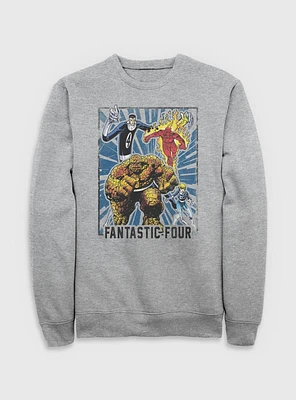 Marvel Fantastic Four Card Sweatshirt