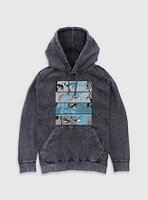 Marvel Fantastic Four Eyes Panels Mineral Wash Hoodie