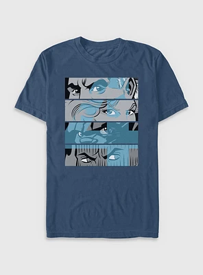 Marvel Fantastic Four Eyes Panels Garment Dye T-Shirt