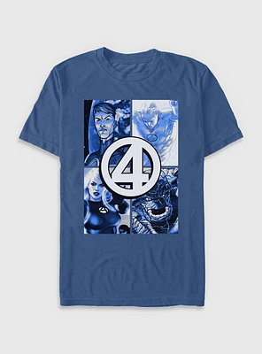 Marvel Fantastic Four Boxes Garment Dye T-Shirt