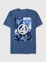 Marvel Fantastic Four Boxes Garment Dye T-Shirt