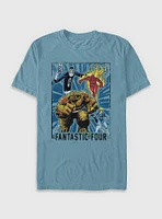 Marvel Fantastic Four Card Garment Dye T-Shirt