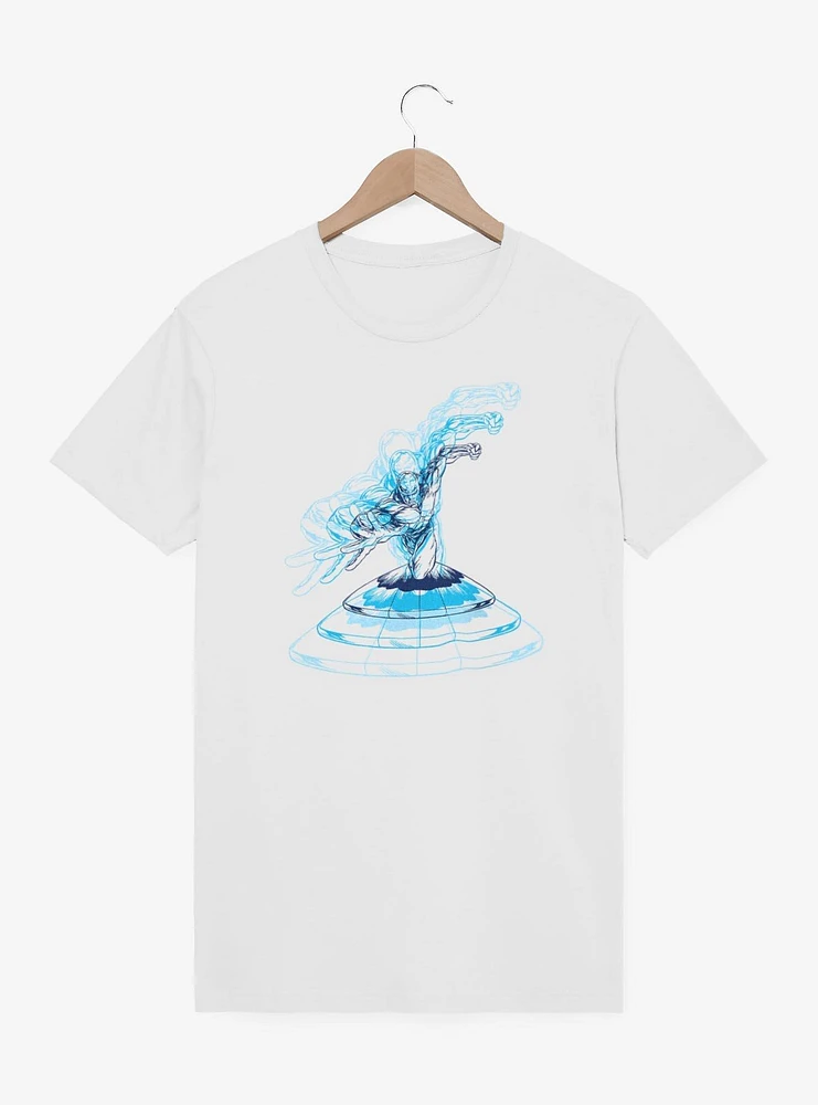 Marvel Fantastic Four Silver Surfer Illusion T-Shirt