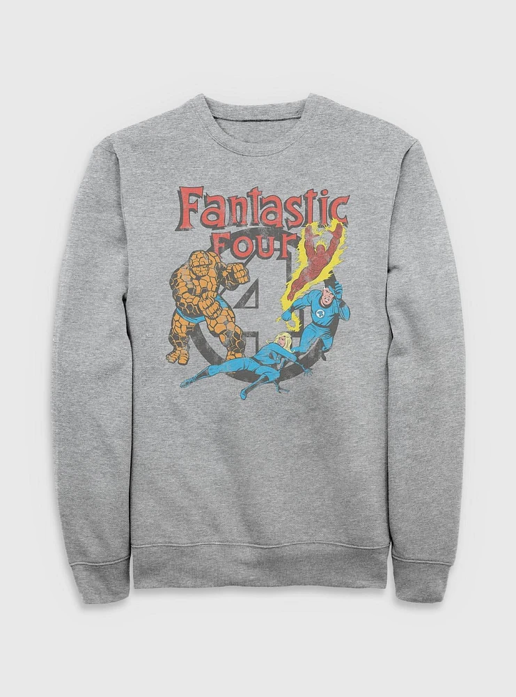 Marvel Fantastic Four Classic Squad Sweatshirt