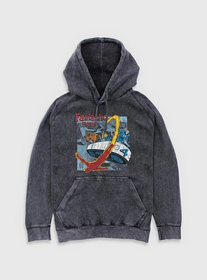 Marvel Fantastic Four Classic Comic Mineral Wash Hoodie