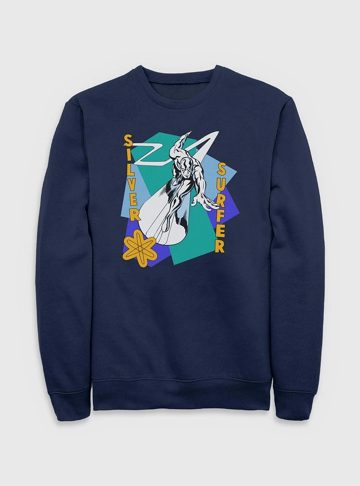 Marvel Fantastic Four Silver Surfer Shapes Sweatshirt