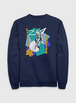 Marvel Fantastic Four Silver Surfer Shapes Sweatshirt