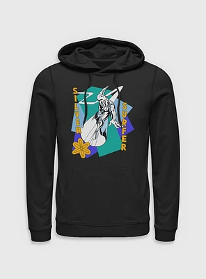 Marvel Fantastic Four Silver Surfer Shapes Hoodie
