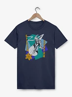 Marvel Fantastic Four Silver Surfer Shapes Garment Dye T-Shirt