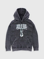 Marvel Fantastic Four The Silver Surfer Title Mineral Wash Hoodie