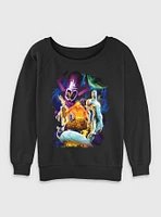 Marvel Fantastic Four 4 Cosmos Galactus & Silver Surfer Womens Slouchy Sweatshirt