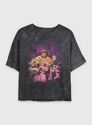 Marvel Fantastic Four Blame Mineral Wash T-Shirt