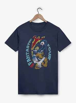 Marvel Fantastic Four Powers Garment Dye T-Shirt