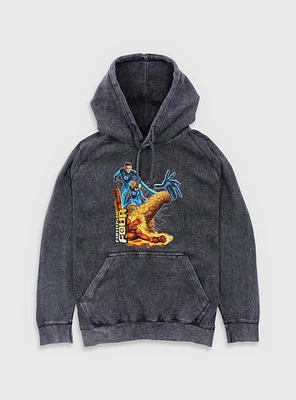 Marvel Fantastic Four Power Pack Mineral Wash Hoodie