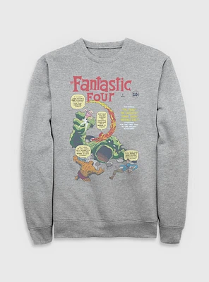 Marvel Fantastic Four Comic Vs Giganto Sweatshirt